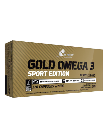 Gold Omega 3, Sport Edition - 120 caps | Olimp Nutrition