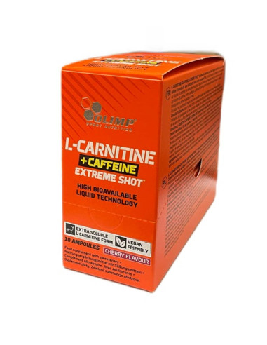 L-Carnitine + Caffeine Extreme Shot, Cherry -...