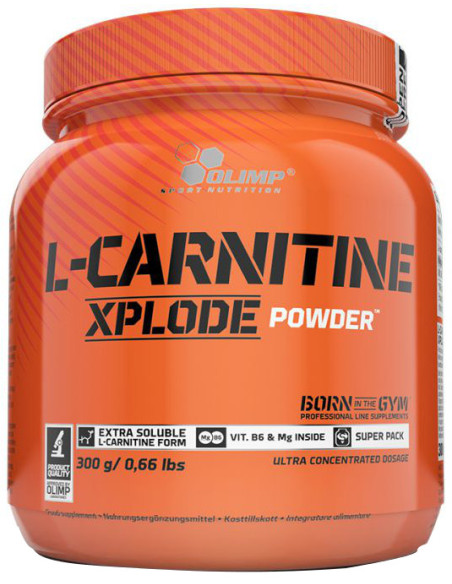 L-Carnitine Xplode Powder, Cherry - 300g | Olimp Nutrition