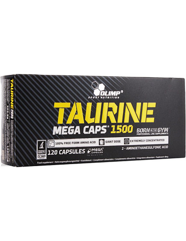 Taurine Mega Caps - 120 caps | Olimp Nutrition