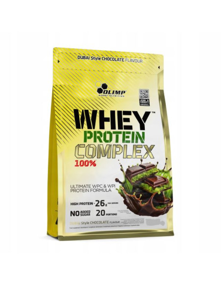 Whey Protein Complex 100%, Dubai Style Chocolate - 600g | Olimp Nutrition