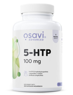 5-HTP (Advanced), 100mg - 200 vegan caps | Osavi