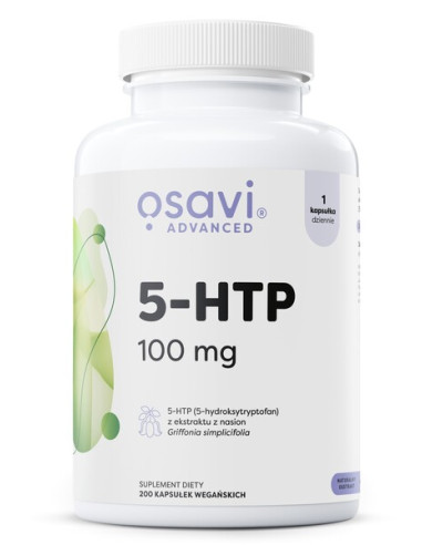 5-HTP (Advanced), 100mg - 200 vegan caps | Osavi