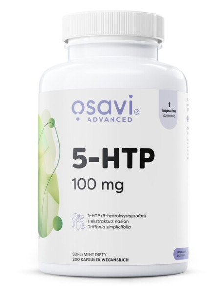 5-HTP (Advanced), 100mg - 200 vegan caps | Osavi