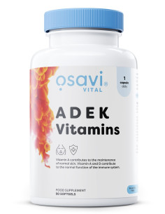 ADEK Vitamins - 90 softgels | Osavi