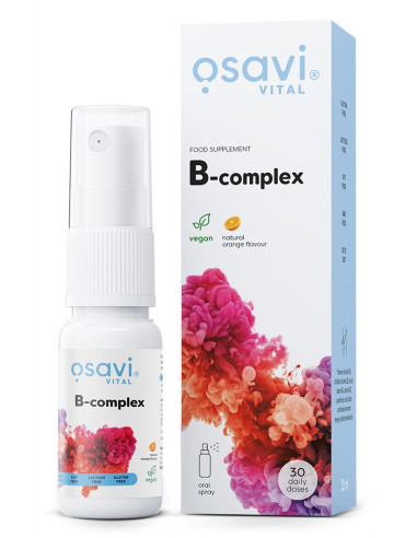 B-Complex Oral Spray, Orange - 25 ml. | Osavi