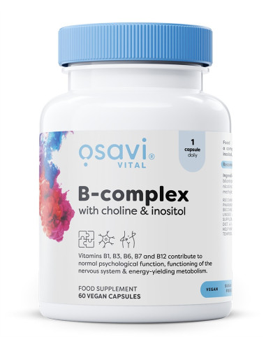 B-Complex with Choline & Inositol - 60 vegan...