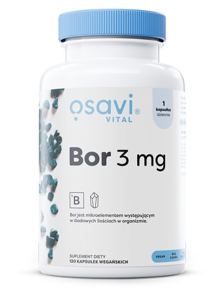Bor, 3mg - 120 vegan caps | Osavi