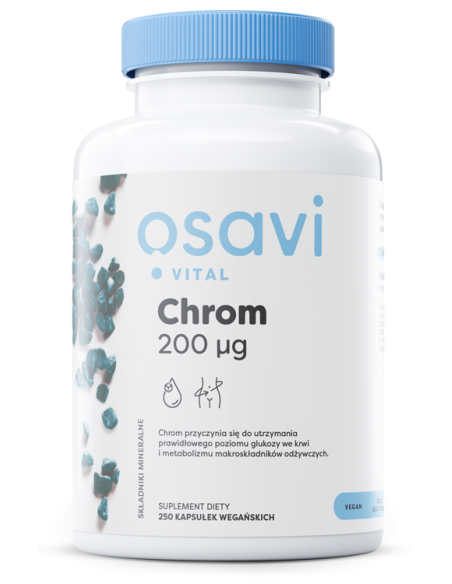 Chrom, 200mcg - 250 vegan caps | Osavi
