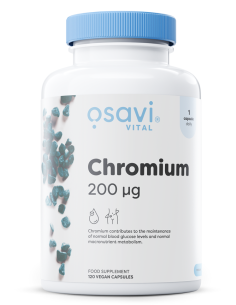 Chromium, 200mcg - 120 vegan caps | Osavi