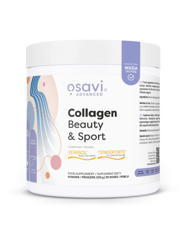 Collagen Beauty & Sport (Advanced) - 225g | Osavi