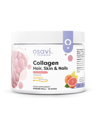 Collagen Peptides (Hair Skin & Nails), Lemon &...