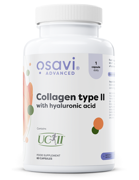 Collagen Type II with Hyaluronic Acid - 60 caps | Osavi