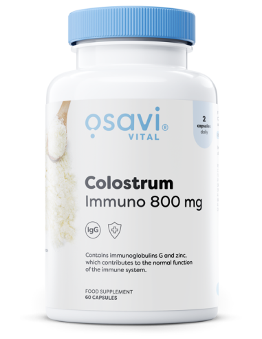Colostrum Immuno, 800mg - 60 caps | Osavi