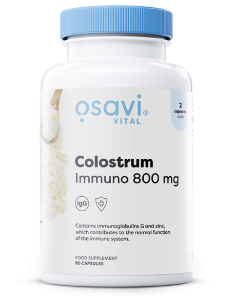 Colostrum Immuno, 800mg - 60 caps | Osavi