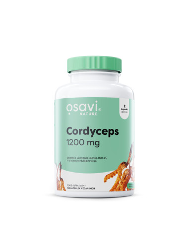 Cordyceps (Nature), 1200mg - 120 vegan caps  |...