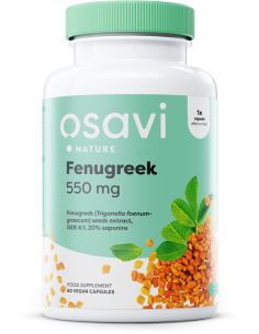 Fenugreek, 550mg - 60 vcaps | Osavi