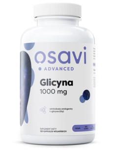 Glicyna, 1000mg - 120 vegan caps | Osavi
