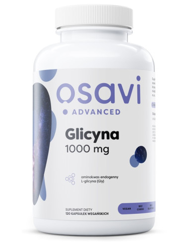 Glicyna, 1000mg - 120 vegan caps | Osavi