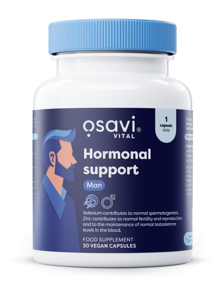 Hormonal Support Man - 30 vegan caps | Osavi