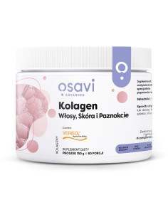 Kolagen (Włosy, Skóra i Paznokcie), Naturalny - 150g | Osavi
