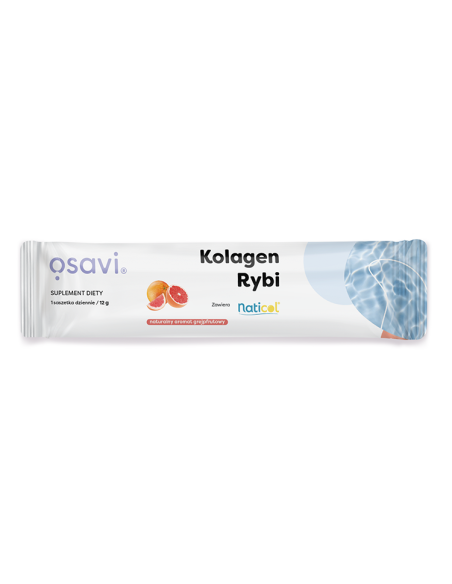 Kolagen Rybi z Dzikiego Dorsza, Grejpfrut - 12g (1 serving) | Osavi