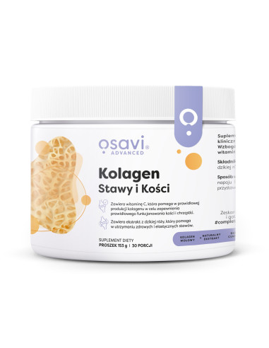 Kolagen Stawy i Kości - 153g | Osavi