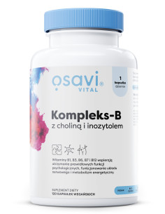 Kompleks-B z Choliną i Inozytolem - 120 vegan caps | Osavi