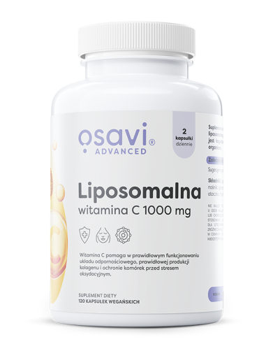 Liposomalna Witamina C, 1000mg - 120 vcaps | Osavi