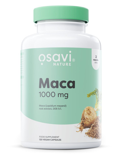 Maca, 1000mg - 120 vegan caps | Osavi