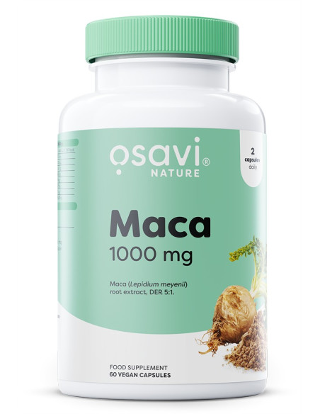 Maca, 1000mg - 60 vegan caps | Osavi