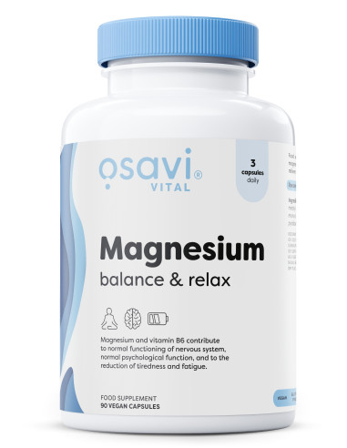 Magnesium Balance & Relax - 90 vegan capsules |...