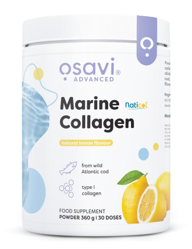 Marine Collagen Wild Cod, Lemon - 360g | Osavi
