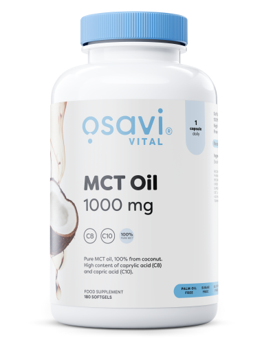 MCT Oil, 1000mg - 180 softgels | Osavi
