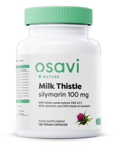 Milk Thistle, Silymarin 100mg - 120 vegan caps  | Osavi