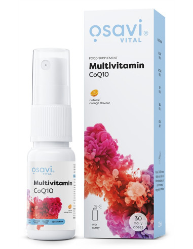 Multivitamin CoQ10 Oral Spray, Orange - 25 ml....