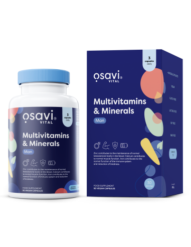Multivitamins & Minerals Man - 90 vegan caps |...