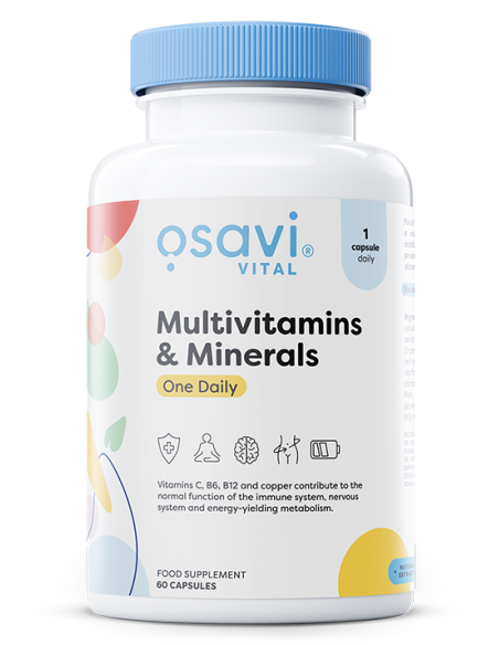 Multivitamins & Minerals One Daily - 60 caps | Osavi