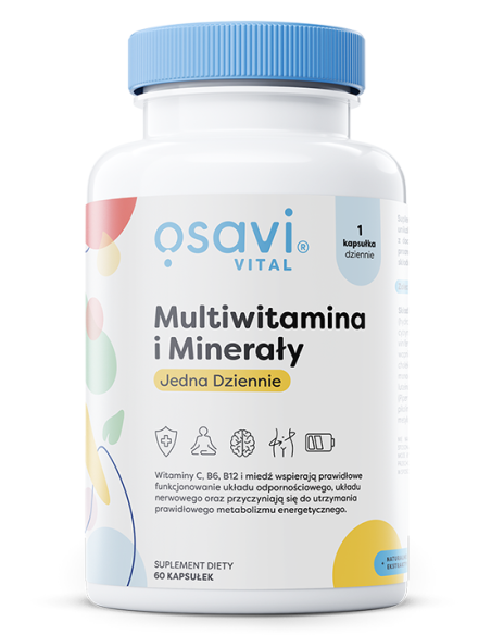 Multiwitamina i Minerały Jedna Dziennie - 60 caps | Osavi