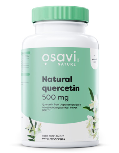 Natural Quercetin, 500mg - 60 vegan caps | Osavi