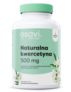 Naturalna Kwercetyna, 500mg - 120 vegan caps | Osavi