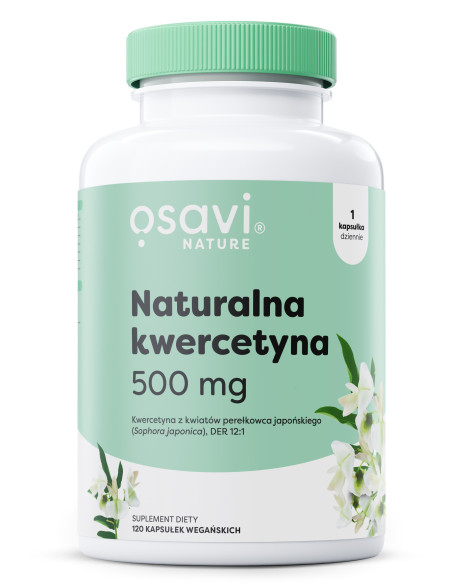Naturalna Kwercetyna, 500mg - 120 vegan caps | Osavi