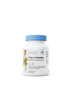 Olej z Wiesiołka z Witaminą A i E, 1800mg - 60 softgels |...
