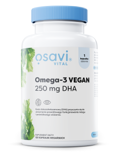 Omega-3 Vegan (Vital), 250mg DHA - 120 vegan softgels |...