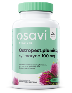 Ostropest Plamisty, Sylimaryna 100mg - 120 vegan caps  |...