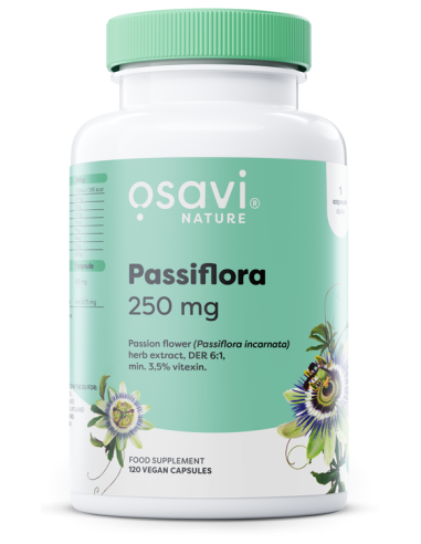 Passiflora, 250mg - 120 vegan caps | Osavi