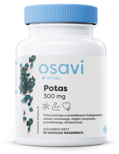 Potas, 300mg - 90 vegan caps | Osavi