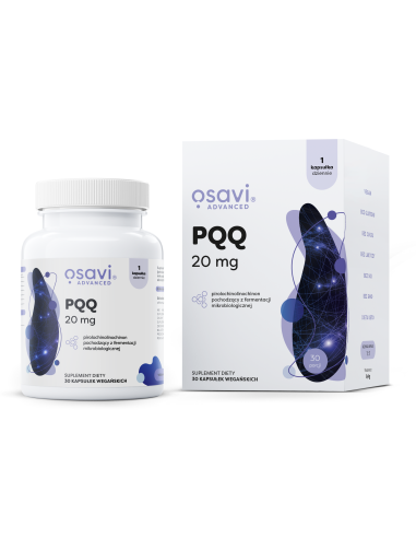 PQQ (Advanced), 20mg - 30 vegan caps | Osavi