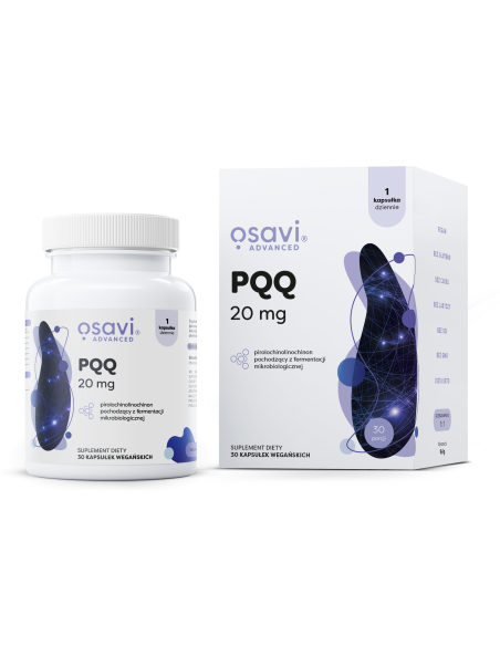 PQQ (Advanced), 20mg - 30 vegan caps | Osavi