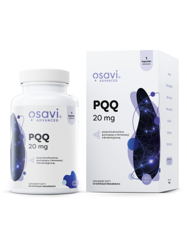 PQQ (Advanced), 20mg - 60 vegan caps | Osavi
